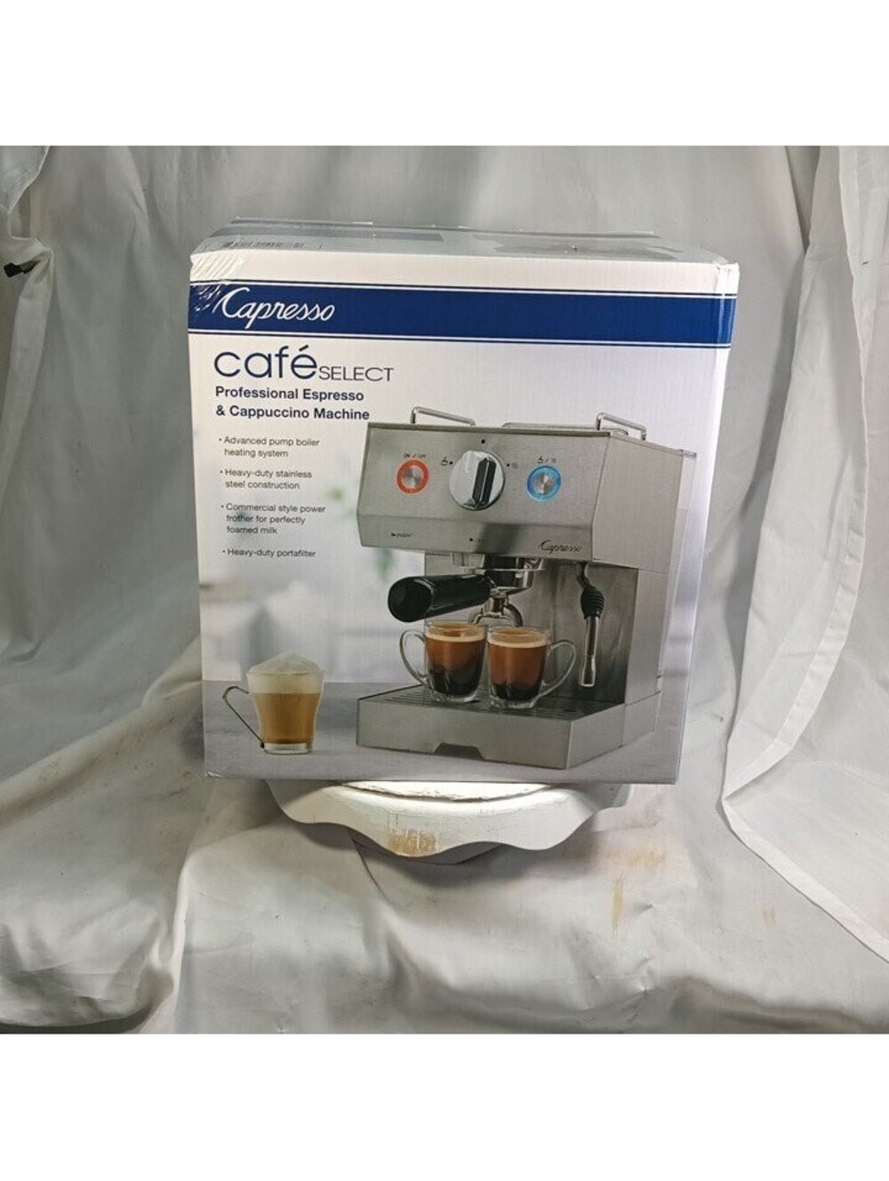Capresso Cafe Select Professional Espresso Cappuccino Machine